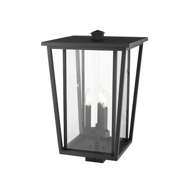 Z-Lite 22.25" High Seoul 3 Light Outdoor Post Mount Fixture image 6