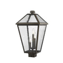 Z-Lite 22.25" High Talbot 3 Light Outdoor Post Mount Fixture image 1