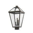 Z-Lite 22.25" High Talbot 3 Light Outdoor Post Mount Fixture image 3