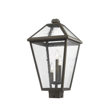 Z-Lite 22.25" High Talbot 3 Light Outdoor Post Mount Fixture image 3