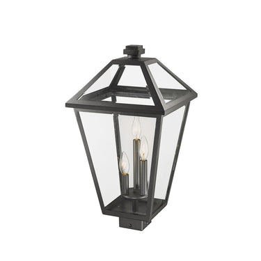 Z-Lite 22.25" High Talbot 3 Light Outdoor Post Mount Fixture image 4