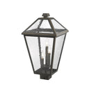 Z-Lite 22.25" High Talbot 3 Light Outdoor Post Mount Fixture image 5