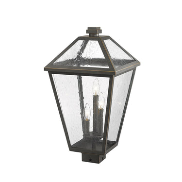 Z-Lite 22.25" High Talbot 3 Light Outdoor Post Mount Fixture image 5