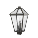 Z-Lite 22.25" High Talbot 3 Light Outdoor Post Mount Fixture image 9