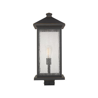 Z-Lite 22.5" High Portland 1 Light Outdoor Post Mount Fixture image 1