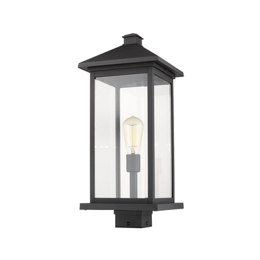 Z-Lite 22.5" High Portland 1 Light Outdoor Post Mount Fixture image 2