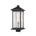 Z-Lite 22.5" High Portland 1 Light Outdoor Post Mount Fixture image 3