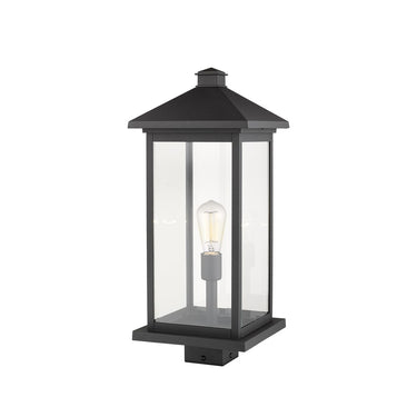 Z-Lite 22.5" High Portland 1 Light Outdoor Post Mount Fixture image 6
