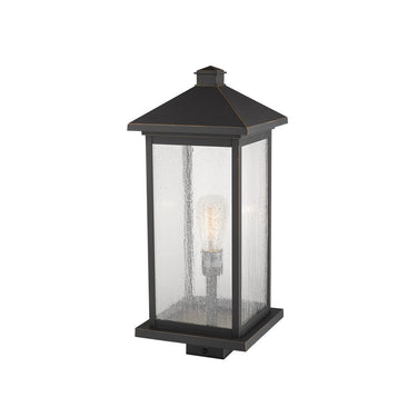 Z-Lite 22.5" High Portland 1 Light Outdoor Post Mount Fixture image 7