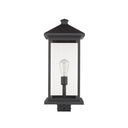 Z-Lite 22.5" High Portland 1 Light Outdoor Post Mount Fixture image 8
