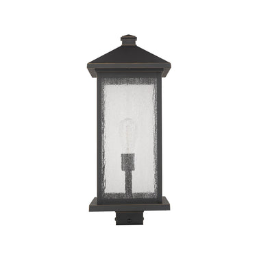 Z-Lite 22.5" High Portland 1 Light Outdoor Post Mount Fixture image 9