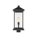 Z-Lite 22.5" High Portland 1 Light Outdoor Post Mount Fixture image