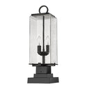 Z-Lite 22.5" High Sana 2 Light Outdoor Pier Mounted Fixture image 4