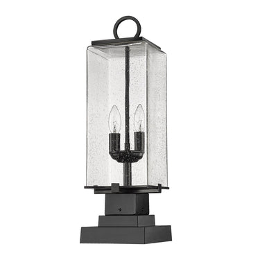 Z-Lite 22.5" High Sana 2 Light Outdoor Pier Mounted Fixture image 4
