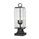Z-Lite 22.5" High Sana 2 Light Outdoor Pier Mounted Fixture image