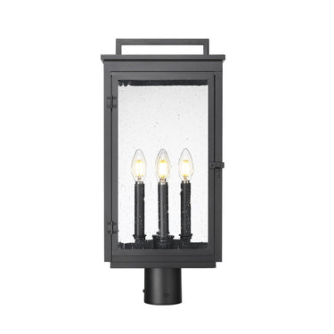 Z-Lite 22.75" High Hartwell 4 Light Outdoor Post Mount Fixture image 2