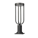 Z-Lite 22.75" High Leland 1 Light Outdoor Pier Mounted Fixture image 4