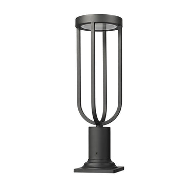 Z-Lite 22.75" High Leland 1 Light Outdoor Pier Mounted Fixture image 4