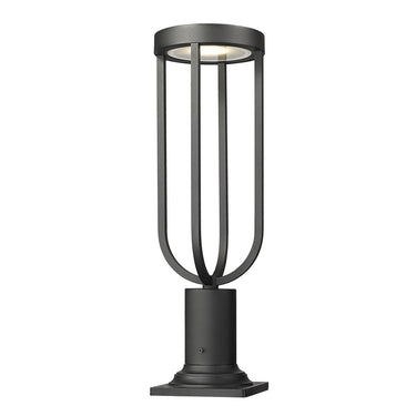 Z-Lite 22.75" High Leland 1 Light Outdoor Pier Mounted Fixture image