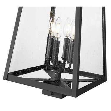 Z-Lite 22.75" High Rainer 4 Light Outdoor Post Mount Fixture image 3