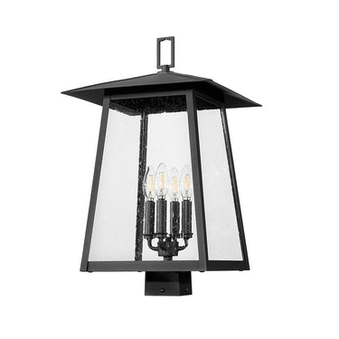 Z-Lite 22.75" High Rainer 4 Light Outdoor Post Mount Fixture image 4