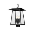 Z-Lite 22.75" High Rainer 4 Light Outdoor Post Mount Fixture image