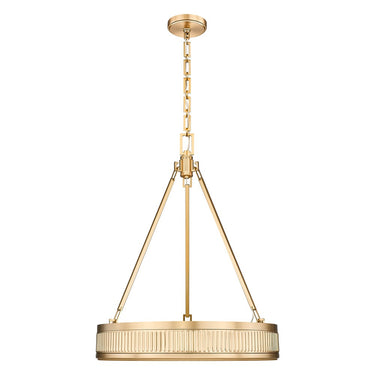 Z-Lite 22" Quinn 3 Light Pendant image 2