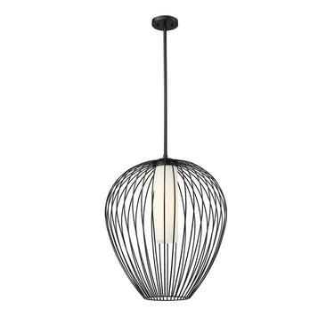 Z-Lite 22" Savanti 1 Light Pendant image 2
