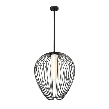 Z-Lite 22" Savanti 1 Light Pendant image 4