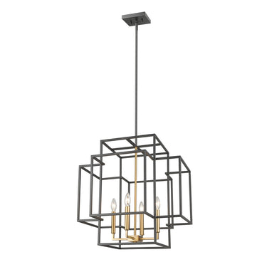 Z-Lite 22" Titania 4 Light Chandelier image 5