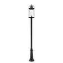 Z-Lite 23.5" Roundhouse 1 Light Outdoor Post Mounted Fixture image 1