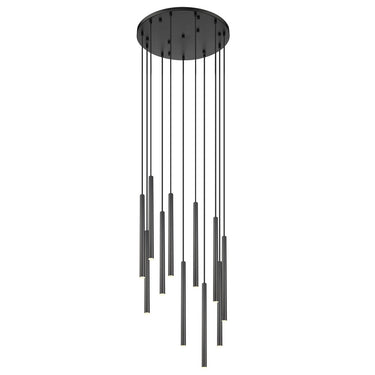Z-Lite 23.75" High Forest 11 Light Chandelier image 1