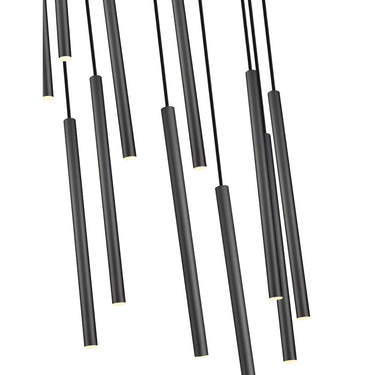 Z-Lite 23.75" High Forest 11 Light Chandelier image 10