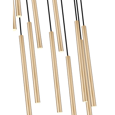 Z-Lite 23.75" High Forest 11 Light Chandelier image 11