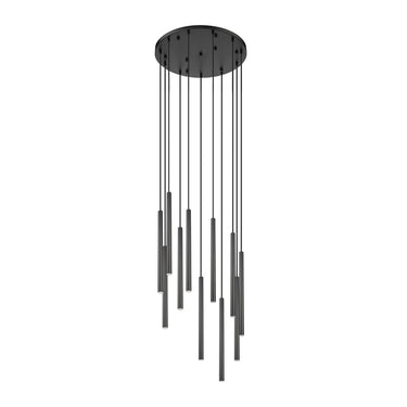Z-Lite 23.75" High Forest 11 Light Chandelier image 13