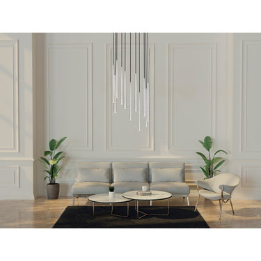 Z-Lite 23.75" High Forest 11 Light Chandelier image 18