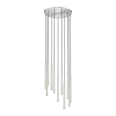 Z-Lite 23.75" High Forest 11 Light Chandelier image 3