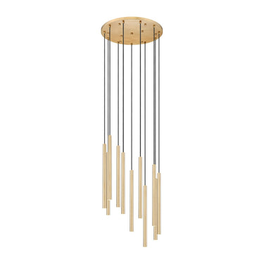 Z-Lite 23.75" High Forest 11 Light Chandelier image 5