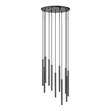 Z-Lite 23.75" High Forest 11 Light Chandelier image 7