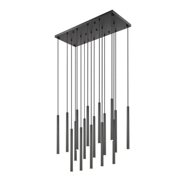 Z-Lite 23.75" High Forest 17 Light Linear Chandelier image 1