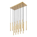 Z-Lite 23.75" High Forest 17 Light Linear Chandelier image 14
