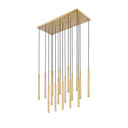 Z-Lite 23.75" High Forest 17 Light Linear Chandelier image 2