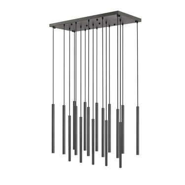 Z-Lite 23.75" High Forest 17 Light Linear Chandelier image 4