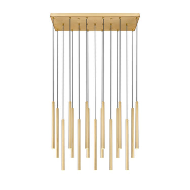 Z-Lite 23.75" High Forest 17 Light Linear Chandelier image 8
