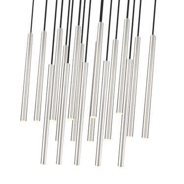 Z-Lite 23.75" High Forest 17 Light Linear Chandelier image 9