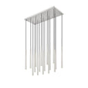 Z-Lite 23.75" High Forest 17 Light Linear Chandelier image