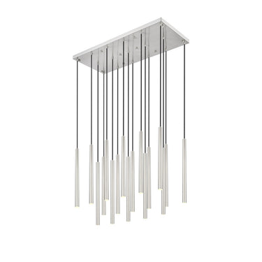 Z-Lite 23.75" High Forest 17 Light Linear Chandelier image