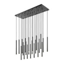 Z-Lite 23.75" High Forest 23 Light Linear Chandelier image 1