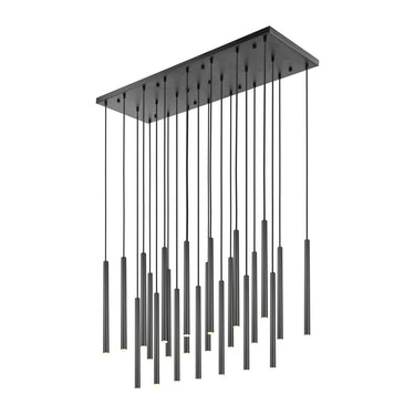 Z-Lite 23.75" High Forest 23 Light Linear Chandelier image 1