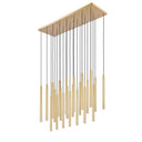 Z-Lite 23.75" High Forest 23 Light Linear Chandelier image 14